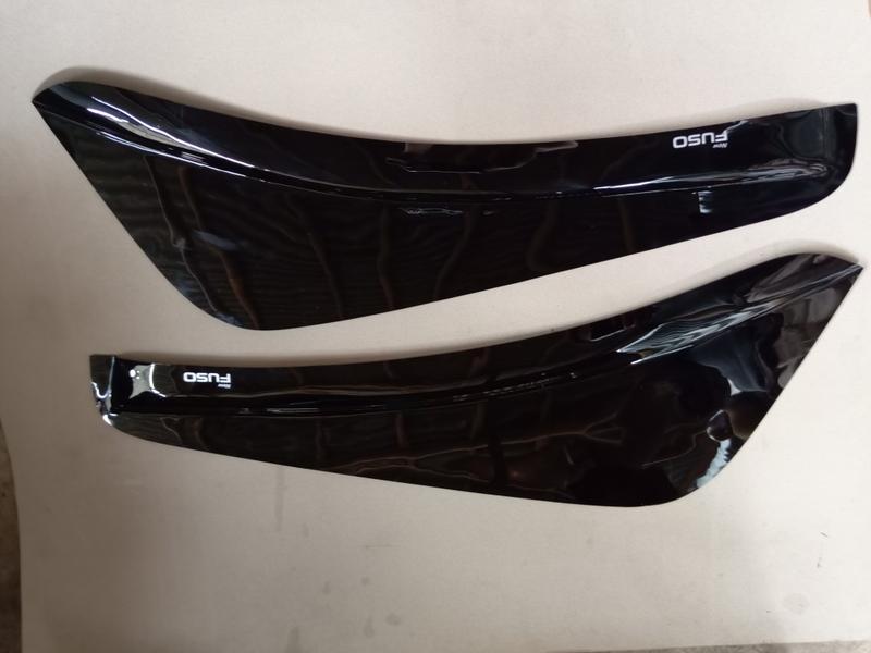 Product Introduction of Talang Air Mobil Model Fuso Fighter Lebar/Kupu Kupu Tahun 2019 Up - 1 Set (Kiri dan Kanan) dengan Lem Perekat Double Tape Car Penutup 6