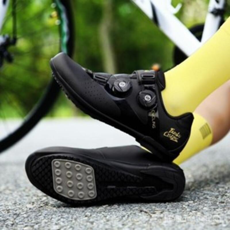 Non Locking Cycg Men and Women Road Bicycle Shoes Siz 36-47 FHOW 0