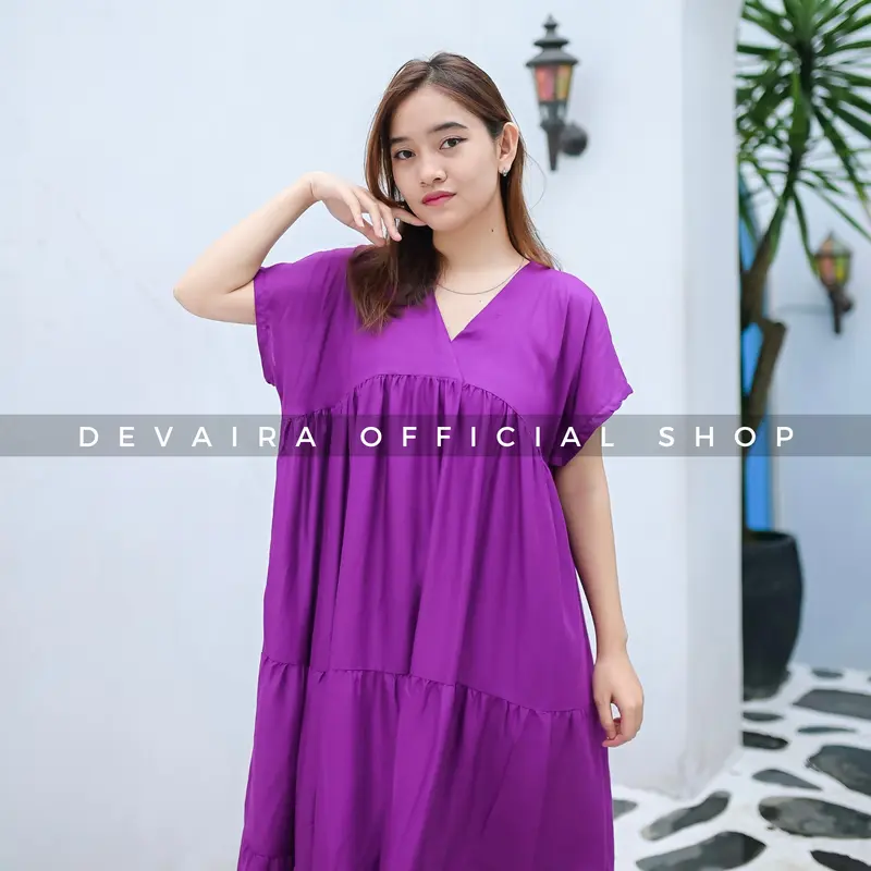 Kanzia Homedress Daster Rayon Jumbo Bumil Kekinian Terbaru 5