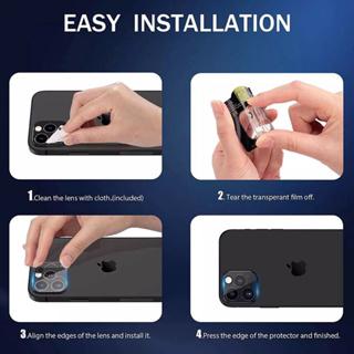 TEMPERED GLASS ANTI GORES KAMERA FOR IPHONG 11 12 13 14 15 PRO MAX MINI PLUS Cover 5