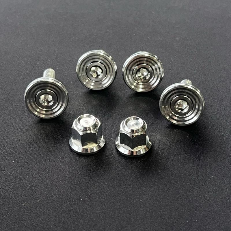 Bộ 4 khâu gác chân wave + 2 tán cốt gắp ( lắp đặt như zin ) - inox 304