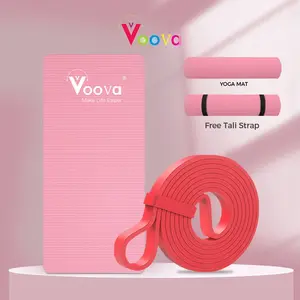 [COD] Paket Olahraga/ Paket Matras Dengan Resistance Band/ Matras Dengan Tali Yoga/ Set Olahraga/ Alat Olahraga