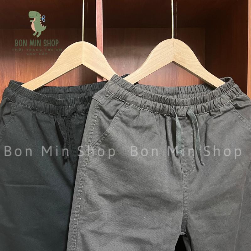 Quần Jogger Kaki Bé Trai ARDILLA Thiết Kế Basic,quần dài kaki Cạp Chun bo gấu Co Giãn Thoải Mái Vận Động Cho Bé 6-17 T   Chạy Bộ Sport 6