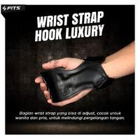 Gambar SFIDN FITS Wrist Strap Hook Luxury Gym Fitness Power Lifting Grip - Hitam dari SFIDN FITS Shop Kota Tangerang Selatan 4 Tokopedia