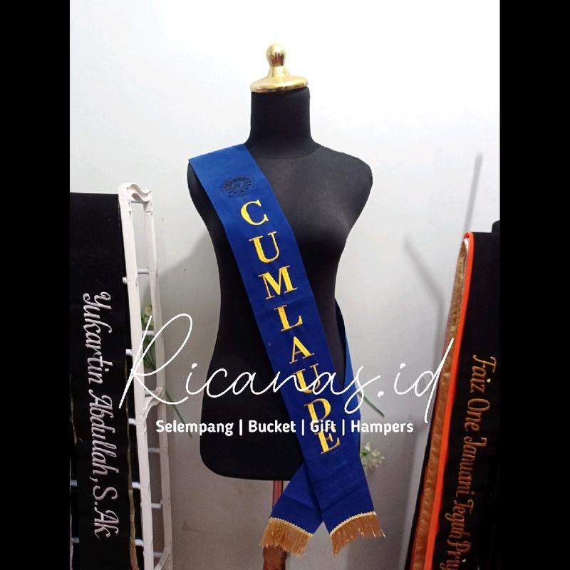 Selempang Wisuda Rumbai 4