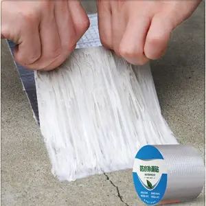 Lakban Anti Bocor Aluminium Foil Perekat Kuat Aluminium Foil Tape untuk Atap