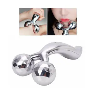 Alat Pijat 3D Massager / Alat Pemijat Tubuh Manual Genggam Wajah Badan Non Elektrik Punggung Diamond Massager Roller Mengencangkan Perawatan Terapi Pijit Terapi Pijit