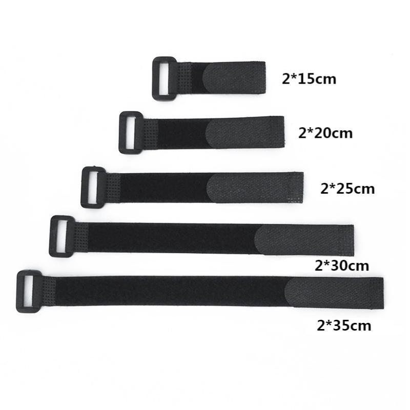 15Pcs Wide Reverse Buckle Nylon Strap for Cable Ties / Self Adhesive Tape Velcro Strap 8