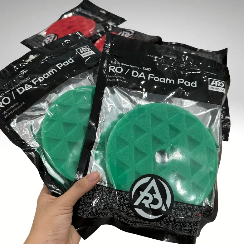 Phớt Đánh Bóng Cao Cấp, Phớt Ô Tô AN RIDDLE 3 Bước Riêng Biệt Cao Cấp 5 inch Phụ Kiện polishing 4