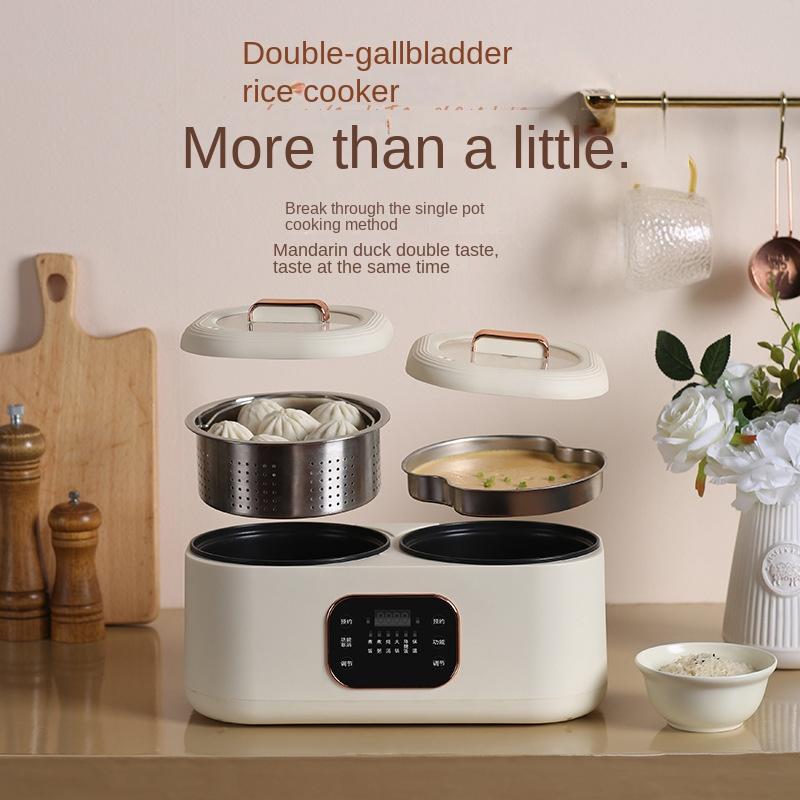 Double-bladder electric rice cooker multifunctional electric - TikTok ...