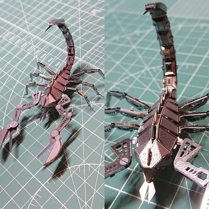 Mô hình 3D kim loại lắp ráp Bọ cạp Scorpion _ Chưa lắp 7