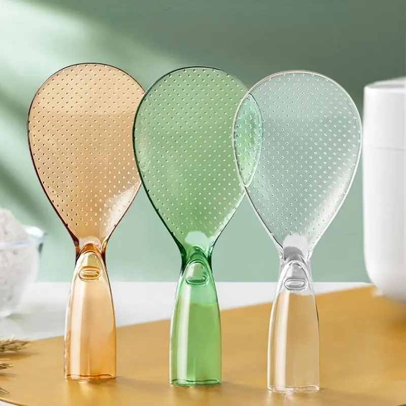 Upright Plastic Spoon Rice Cooker Serving Spoons Nonstick Spatula Household High Temperature Resistance Food Shovel Kitchen Utensils