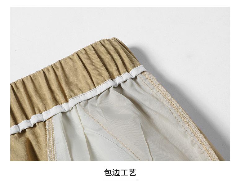 Product Introduction of 2025 Summer Men's Lightweight Ice Silk Shorts - Breathable Quick-Dry Casual Athletic Cargo Shorts (Plus Size) 22