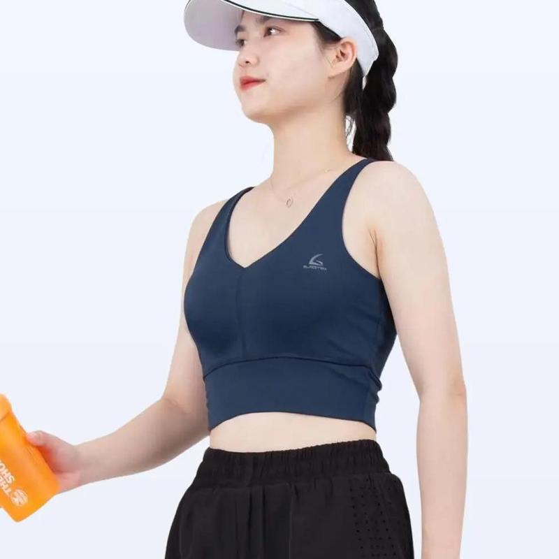Áo thể thao Gladimax Bra cổ tim, áo tập yoga, gym, aerobic thể thao Thun Tập Gym Cotton Sport Top Tập Thể Dục size m chống mùi