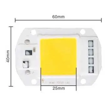 Arcomm Chip Lampu COB LED Floodlight Spotlight 220V White 8