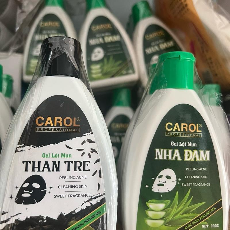 Gel lột mụn hiệu CAROL 200g lột sạch mụn hiệu quả và c ( có hổ trợ ship) giấy lột mụn 2