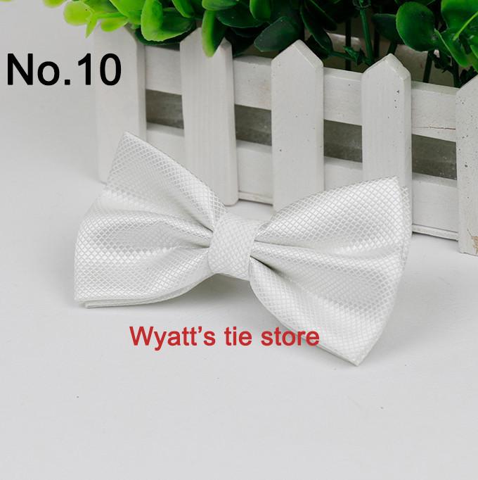 Product Introduction of $ Bow Tie Men's Polyester Jacquard Bow Tie Hidden Check Fine Texture Bow Tie Korean Style British Wedding Bow Tie 10