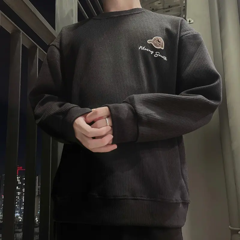 Áo Sweater nỉ tăm Unisex nam nữ, form chuẩn của người Việt Nam 3