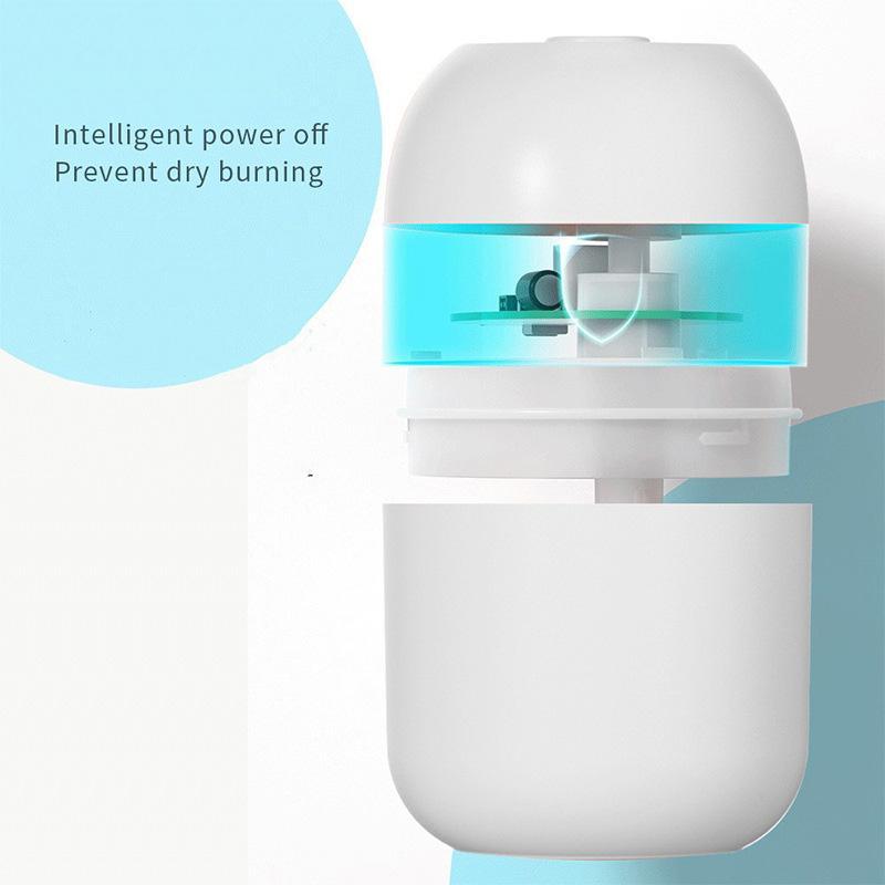 Mini Humidifier, Desktop Atomizer, Aromatherapy Diffuser, Colorful Light Room Scents Air Humidifier, Hydrating Device 4