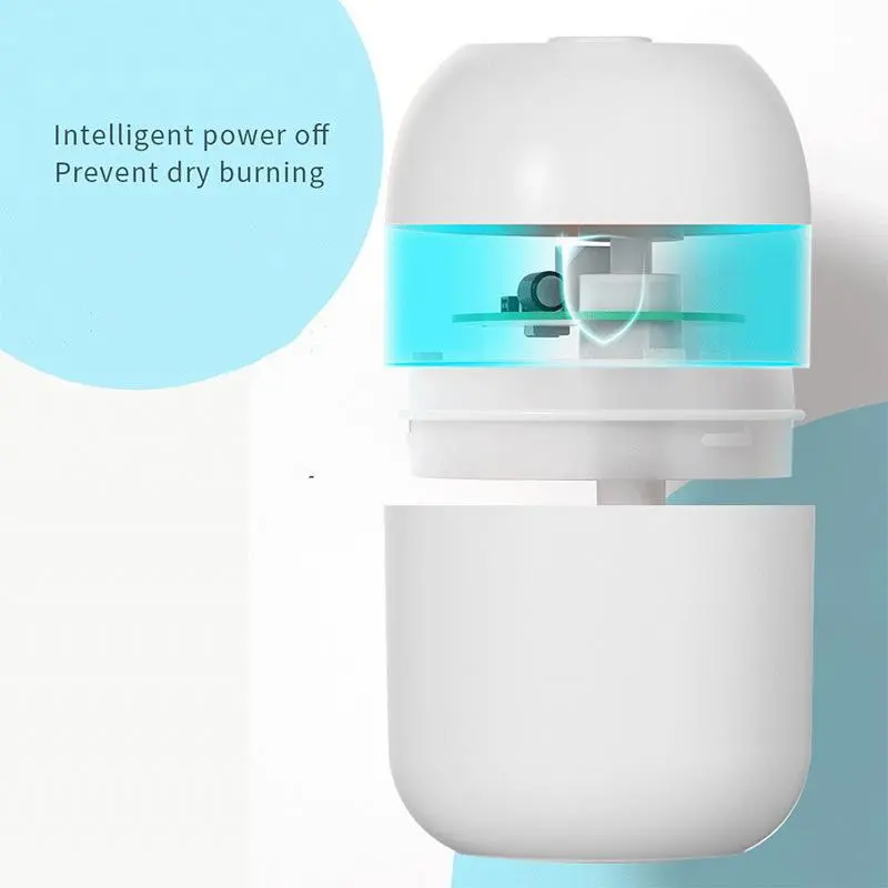 Mini Humidifier, Desktop Atomizer, Aromatherapy Diffuser, Colorful Light Room Scents Air Humidifier, Hydrating Device 4