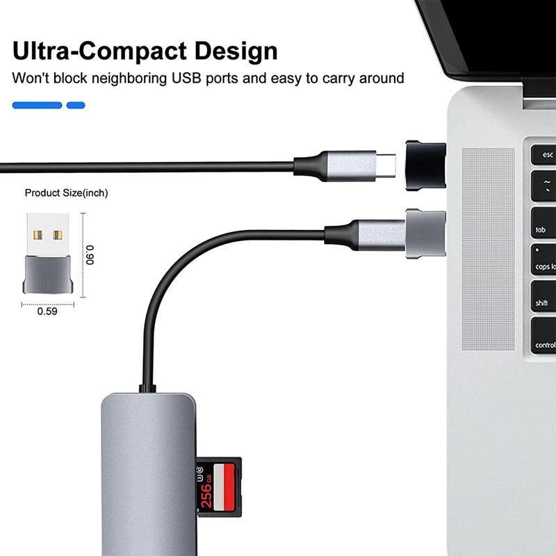 Product Introduction of Bộ chuyển đổi, Bộ chuyển đổi USB C sang USB Male, USB-C, Bộ đổi nguồn cáp sạc Type-C, Tương thích với iPhone 12, 13 Pro Max và Samsung, 2