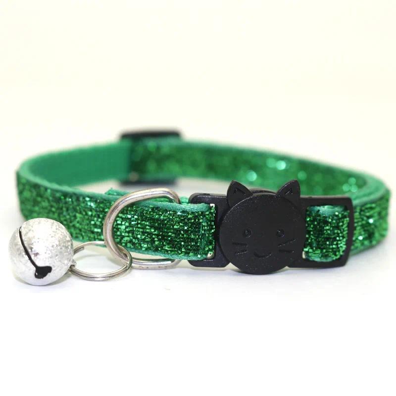 Product Introduction of Cat Collar Colors Reflective Breakaway Neck Ring Necklace Bell Pet Products Safety Elastic Adjustable with Soft Material 5