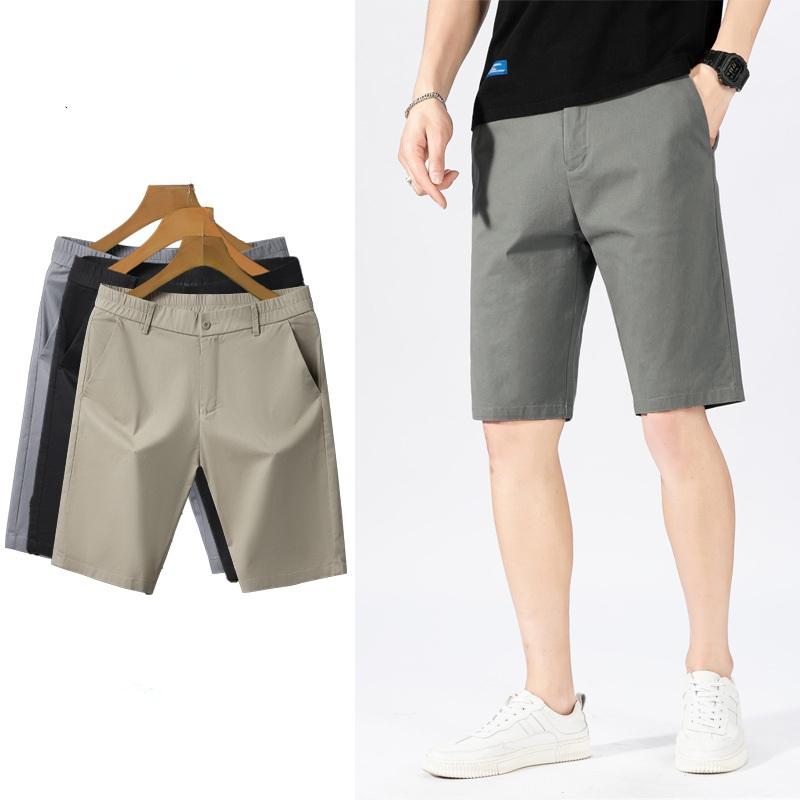 Quần short Chất Kaki Lưng Thun Cotton mềm mịn dày dặn thoáng khí Nam Menswear