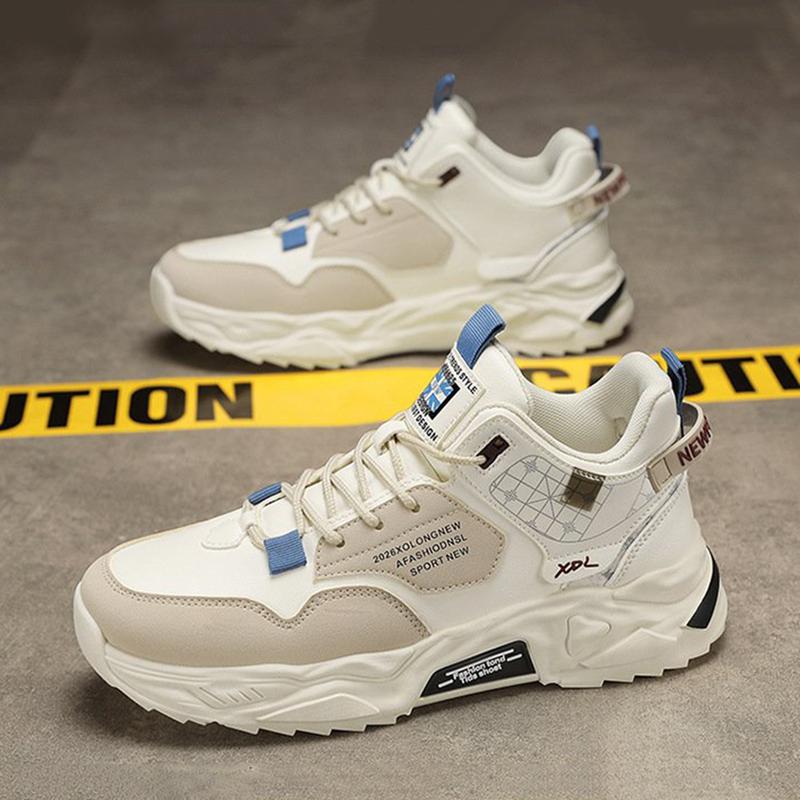  Giày sneaker nam LAKINTA giày thể thao nam cao cổ đế cao su G110 