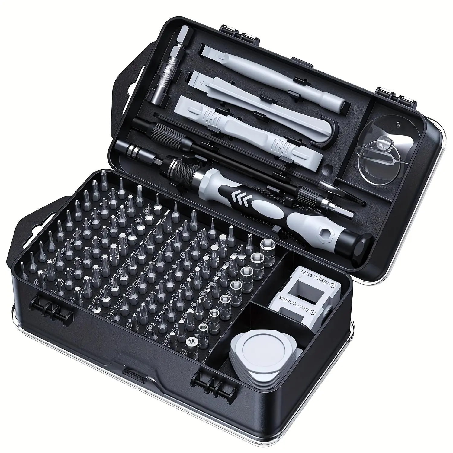 115-in-1 Precision Screwdriver Set, Magnetic Repair Tool Set, Portable Tool Set with Non-slip Handle, Suitable for Mobile Phone, Laptop, Watch, Electronic Product, Hardware, Tool Box, Hand Tools