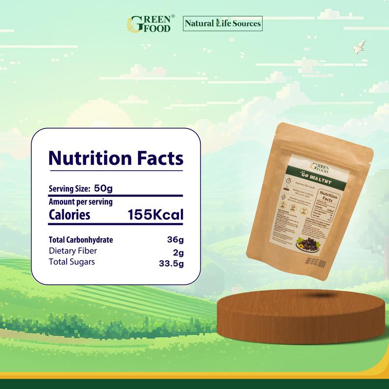 Nho khô đen Chile Just Snack kích cỡ medium, không đường | Túi giấy 100g, Ăn Vặt, Healthy Food 2