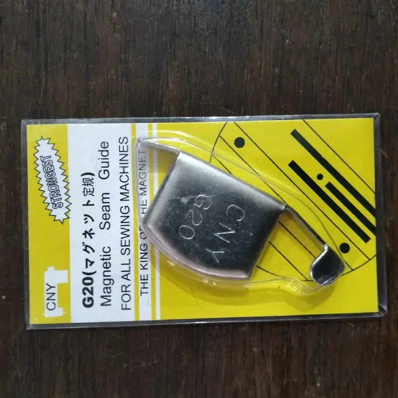 Pembatas / Pengepas Jahitan Magnet besar G20 / Magnetic Seam Guide 5