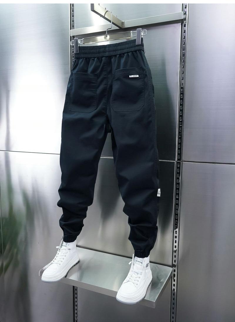 Product Introduction of Quần Jogger, Thương Hiệu Thời Trang Mới Mùa Hè Cho Nam, Phong Cách Hàn Quốc, Dễ Phối Đồ, Chất Liệu Pu, Quần Yếm Đẹp Trai, Túi Rộng Lớn, Quần Harem Ngoài Trời Menswear Pants 27