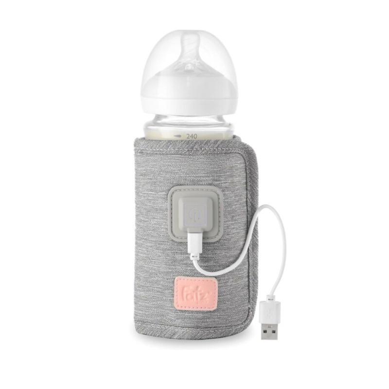 Túi Ủ Bình Sữa Fatz Thông Minh Hâm Sữa Di Động Phù Hợp Cho Các Loại Bình Sữa Bảo Hành 12 Tháng Cho Bé