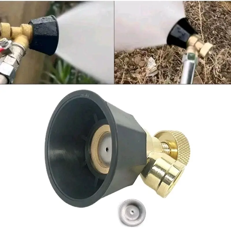 NOZZLE/SPUYER/UJUNG SEMPROTAN SPRAYER ELEKTRIK KUNINGAN-ADJUSTABLE/DAPAT DIATUR KERAPATAN DAN DAYA Set Air Tanaman 1