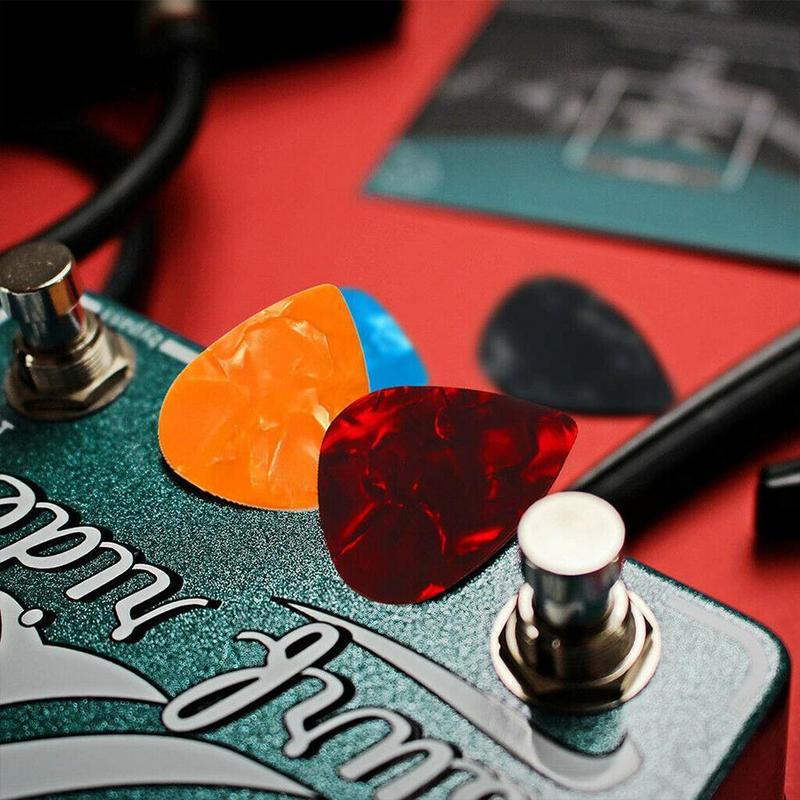 Product Introduction of Lựa chọn guitar, Plectrum, Chất kết dính, Chất liệu Celluloid, Thích hợp cho guitar Điện và Acoustic mượt mà, Q5Q7 30
