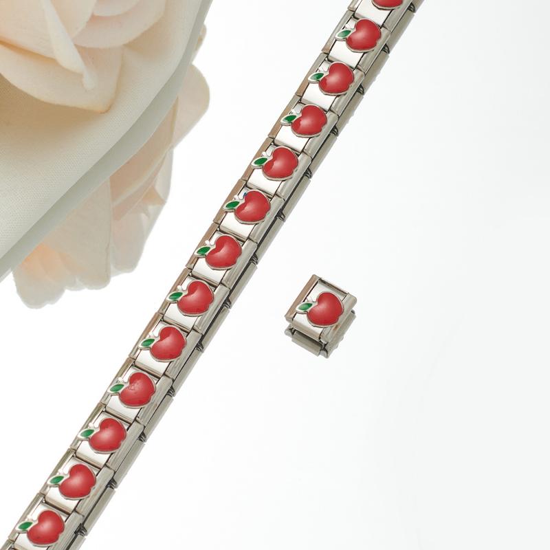Product Introduction of Modular Bracelet Titanium Oil Drop DIY Custom Fit Unisex 6