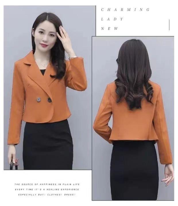 Product Introduction of Áo Khoác Ngắn Phù Hợp Với Doanh Nghiệp Nhỏ Hàng Mới Về, Dành Cho Nữ, Phong Cách Phương Tây, Bộ Sưu Tập Thu Đông Năm 2025, Phong Cách Hàn Quốc, Dễ Phối Đồ, Cỡ Nhỏ Và Mỏng, Áo Len 11