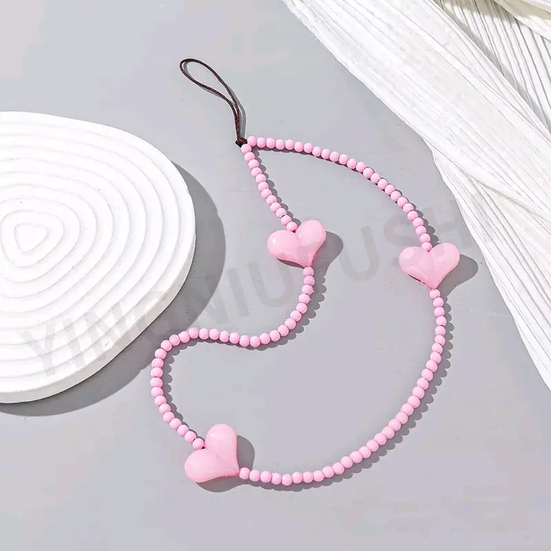 Gantungan hp tali hp love mutiara | Phone strap phone charm ala blackpink 5