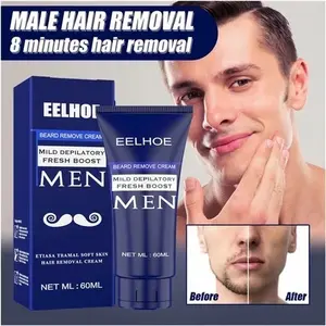 EELHOE Krim Cream Perontok Penghilang Bulu Ketiak Tangan Kaki Kumis Jenggot Jambang Removal Wax Perawatan Brewok