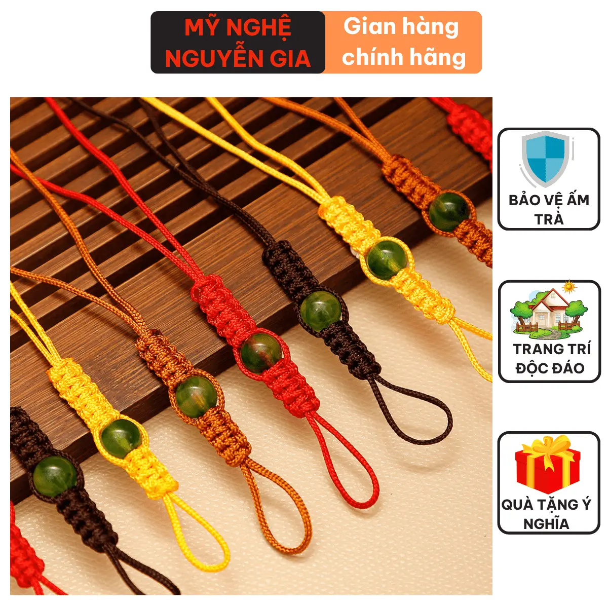 Dây buộc nắp ấm trà siêu chắc chắn bền đẹp