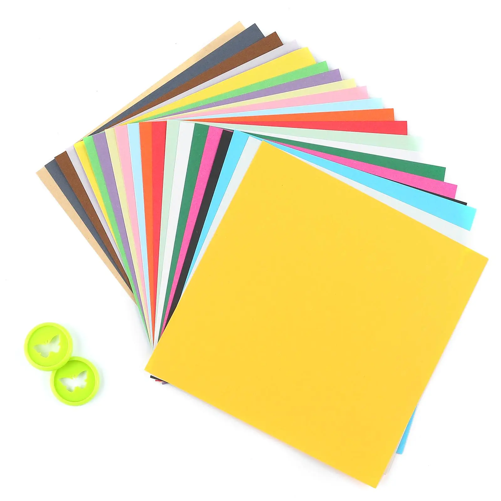 Colorful Square Paper (200pcs), DIY Handmade Paper Cutting, Special Paper for Handmade Origami, Office Stationery & Supplies