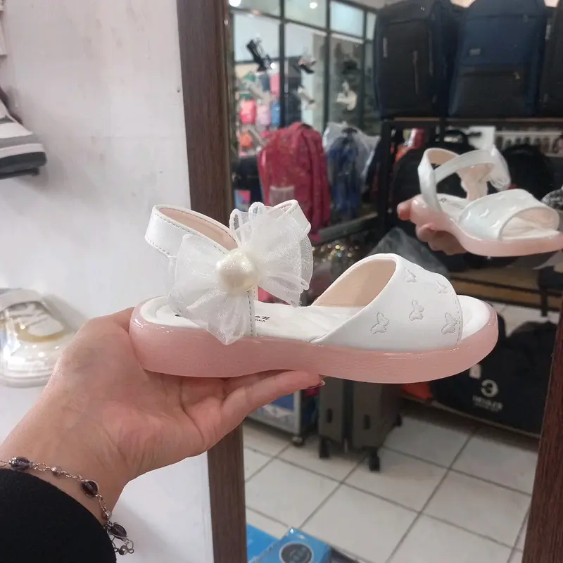sendal lampu import anak cewek 2