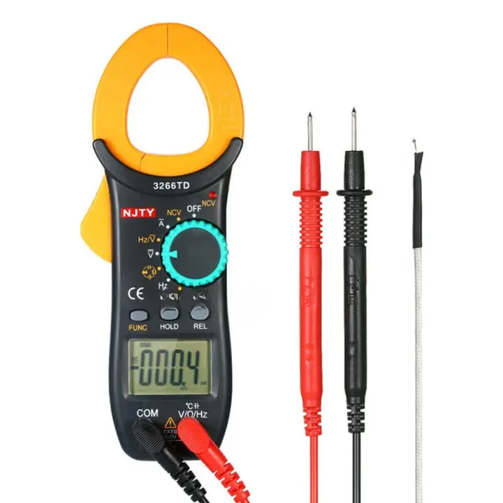 Ampe Kìm NJTY 3266TD - Đo Tụ,Tần Số, Nhiệt Độ 3