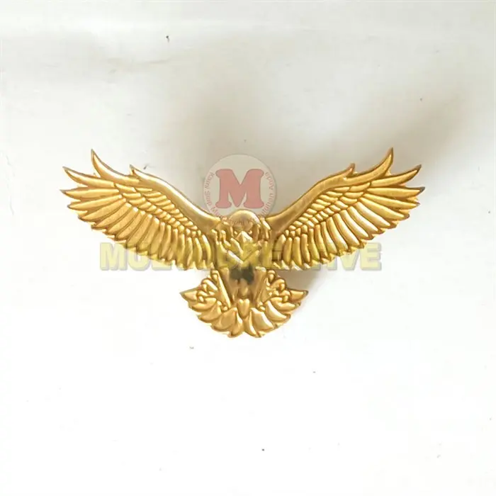 Pin Elang Bahan Full Logam Pin Bros Bentuk Burung Elang Warna Gold