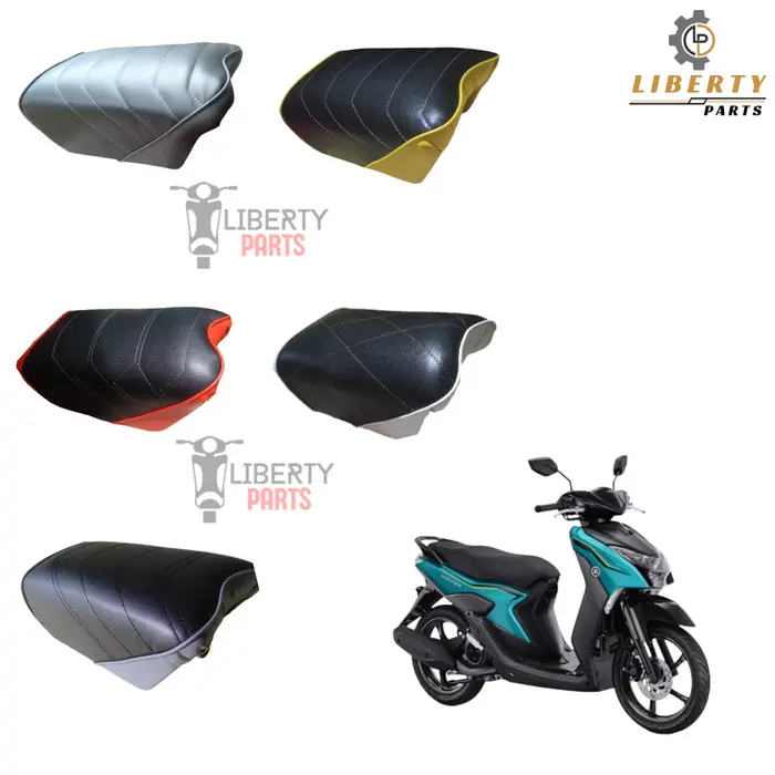 Jok motor boncengan anak Yamaha gear 125 tersedia varian warna - Putih