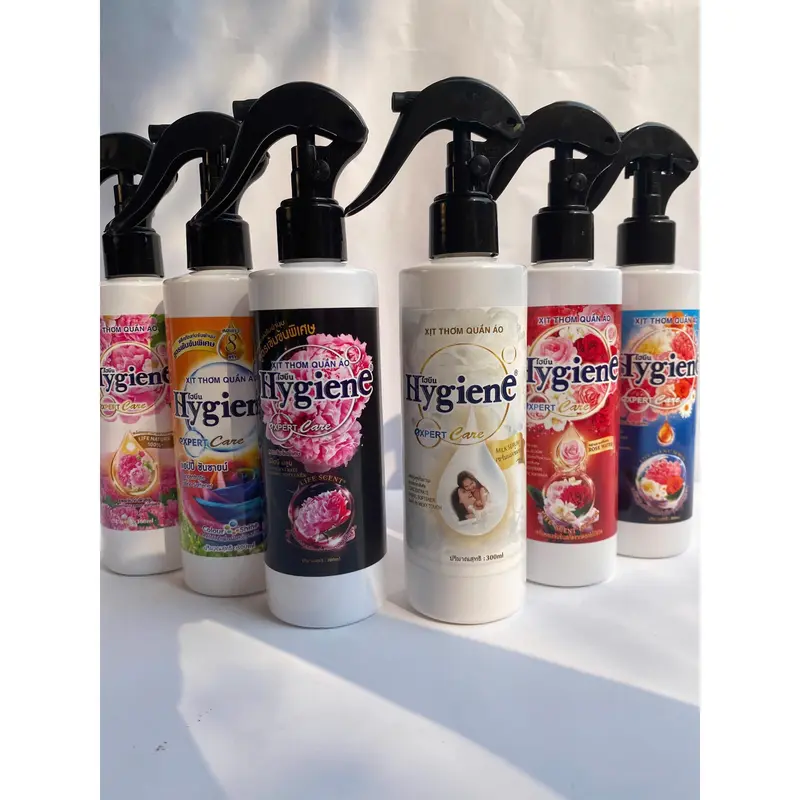 COMBO 6 chai Xịt thơm quần áo Hygiene 300ml Thái Lan, Bản cao cấp. 0