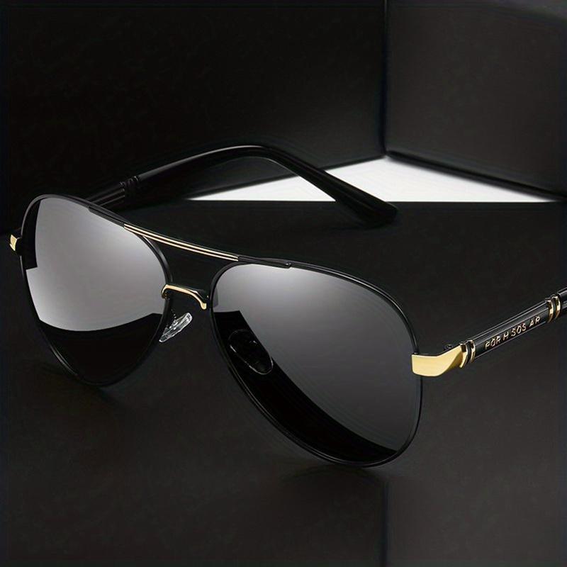 Product Introduction of Polarized sunglasses for men, 1 pc, UV protection, metal, driving, large frame 2