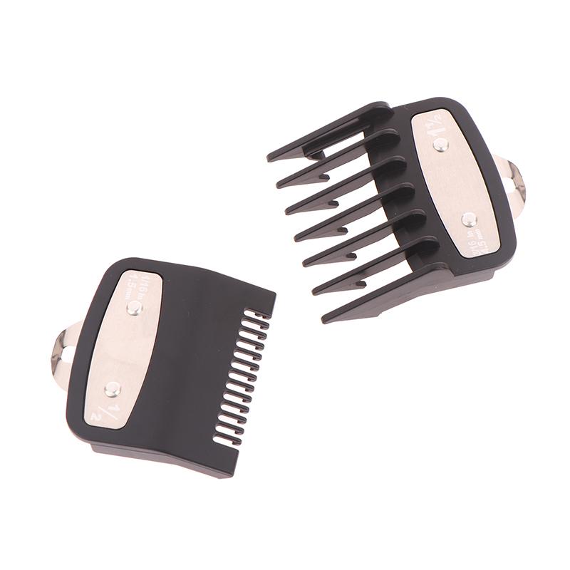 2Pcs Hair Clipper Guide Comb Cutting Limit Combs Standard Guards 2pcs-hair-clipper-guide-comb-cutting-limit-combs-standard-guards