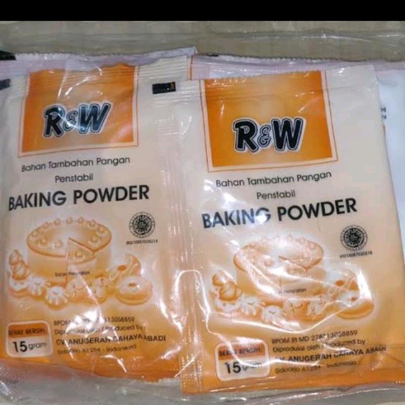 baking powder 10pcs RW Rajawali 15gr /biji Alami 2