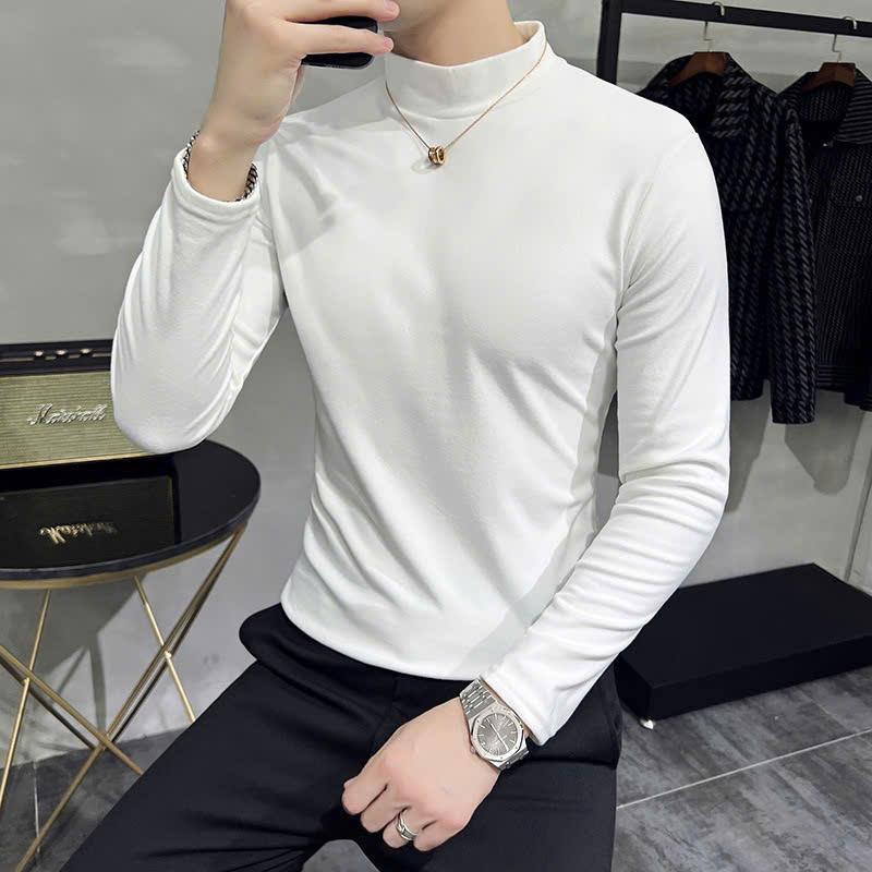 Áo giữ nhiệt nam co giãn 4 chiều vải mịn lót nỉ lông cực ấm có nhiều màu sắc anh em dễ lực chọn phối đồ